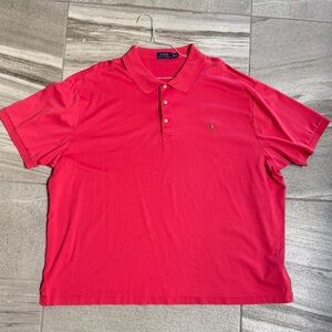 Ralph Lauren Men’s Bright Pink Polo Shirt